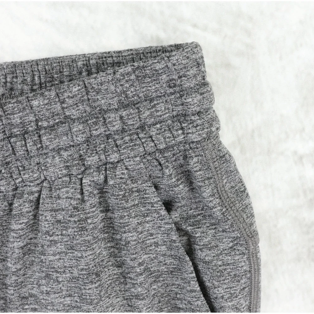 Lululemon Soft Jersey Jogger Mens Large Gray Heathered Slim Tapered M5BBYS NWOT